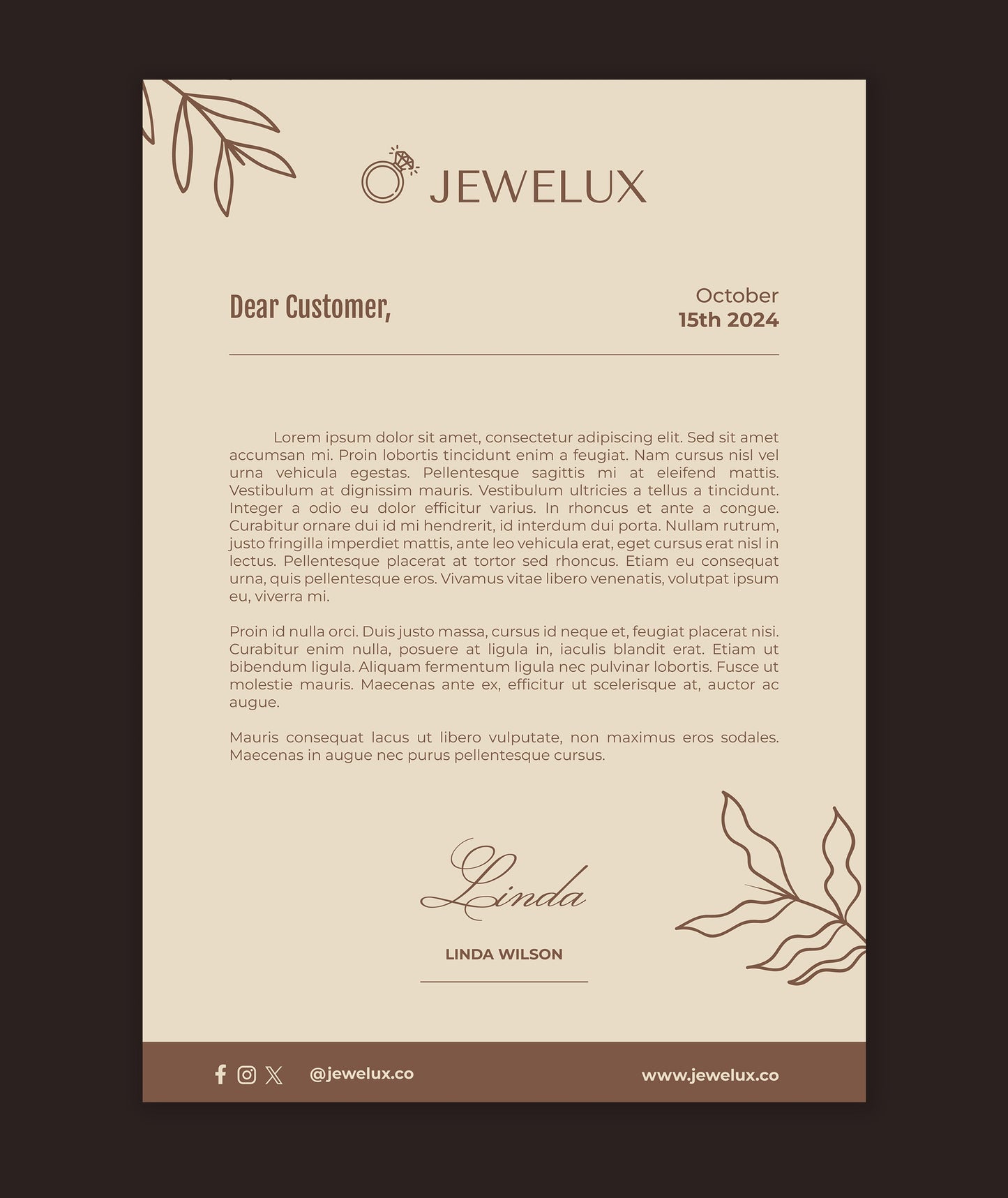 Premium Letter Heads