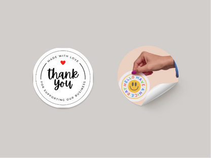 Custom Shape Stickers (Vinyl)