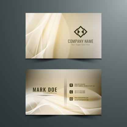 Pearl Metallic Visiting Cards