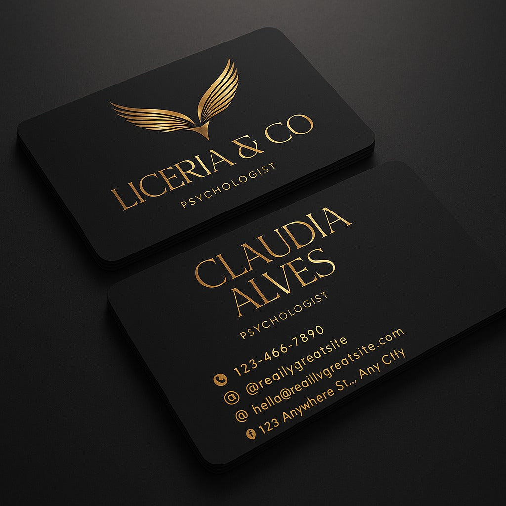 Spot UV Visiting Cards