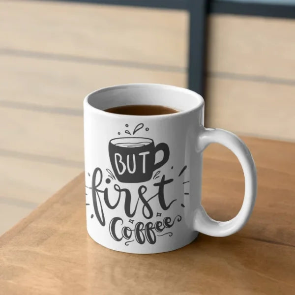 White Coffee Mug